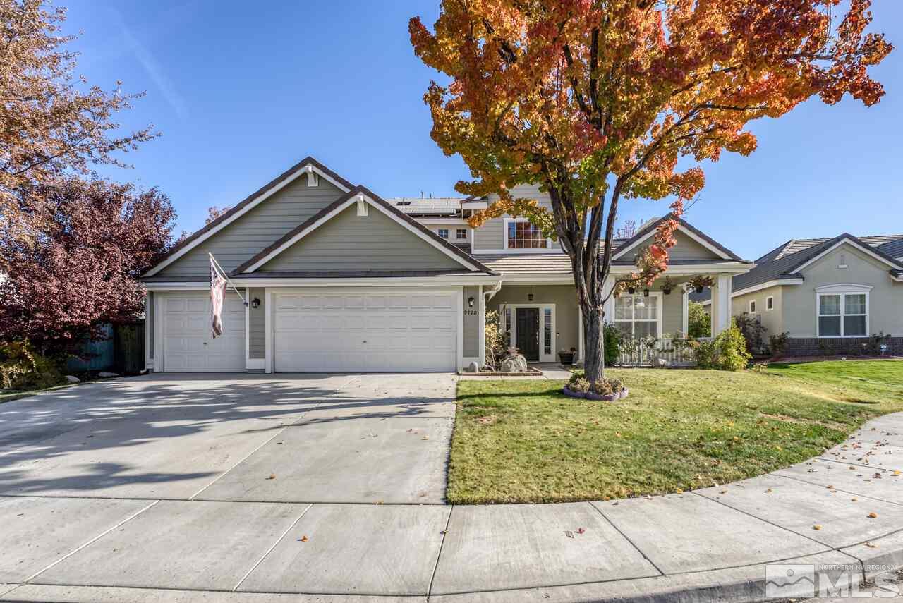 9720 Lemke Court Reno, NV 89521 - Photo 2 of 40 a front view of a house with garden