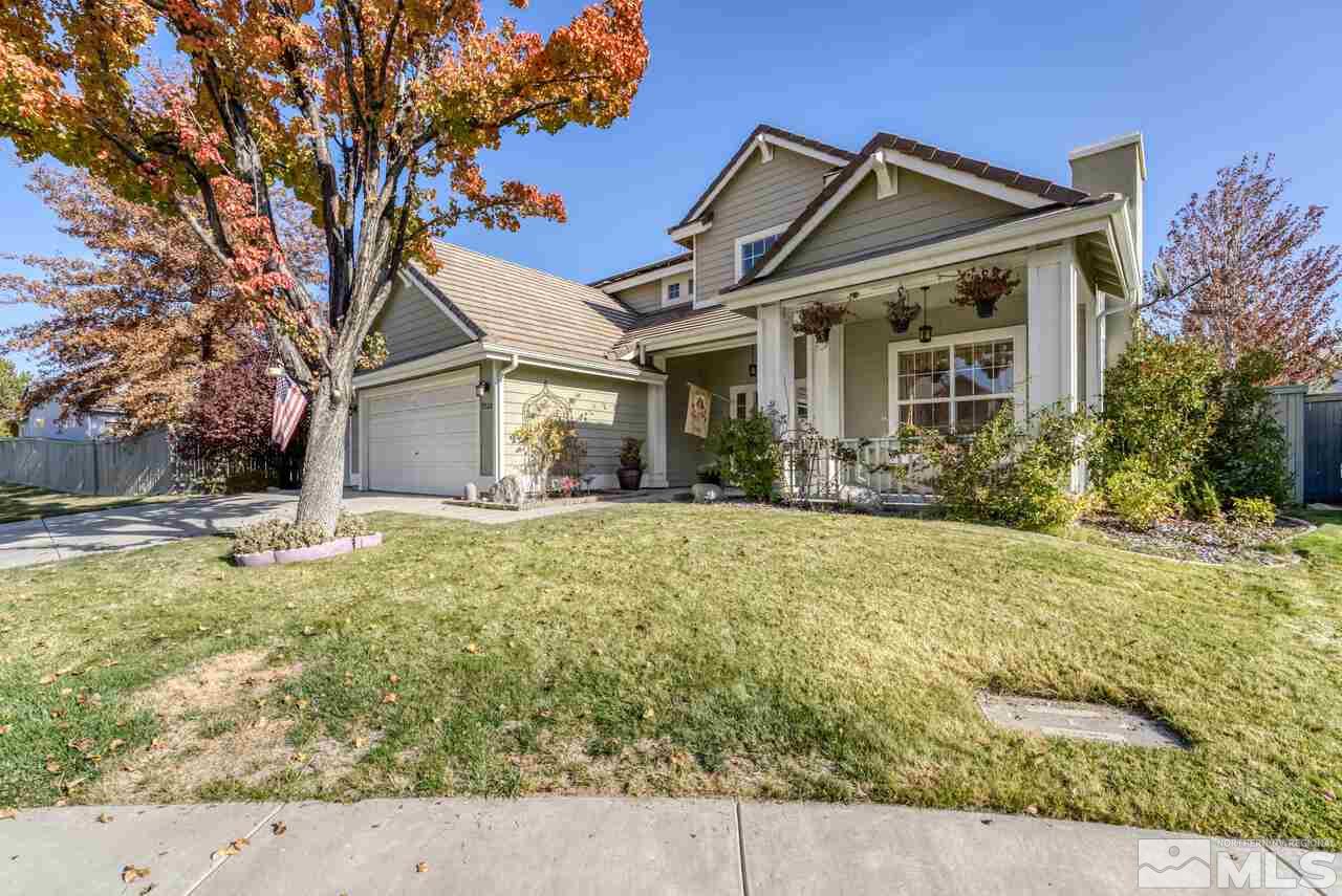 9720 Lemke Court Reno, NV 89521 - Photo 3 of 40 a front view of a house with garden