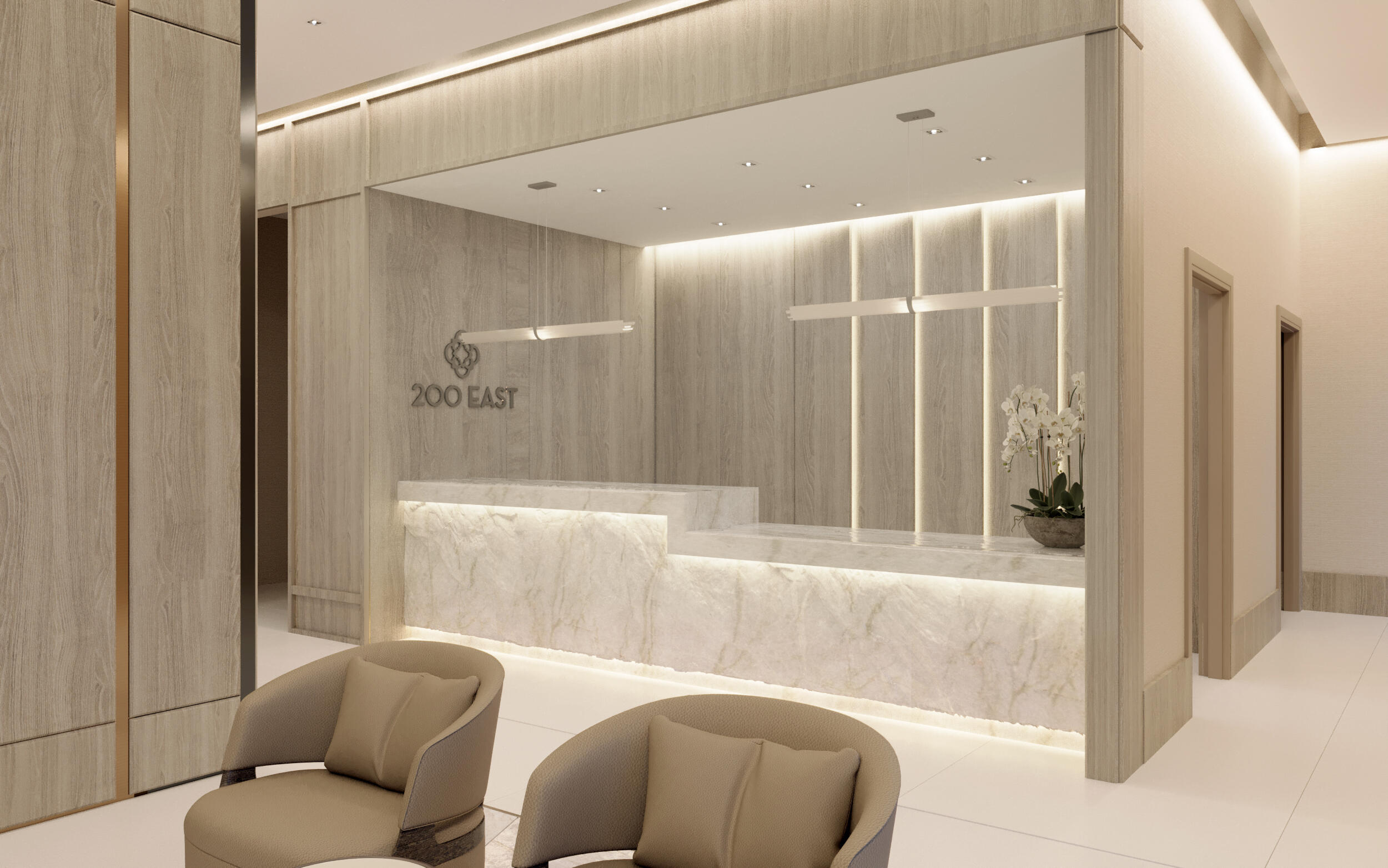 200 East Palmetto Park Road, Unit 401 Boca Raton, FL 33432 - Photo 45 of 52 Lobby Concierge Desk