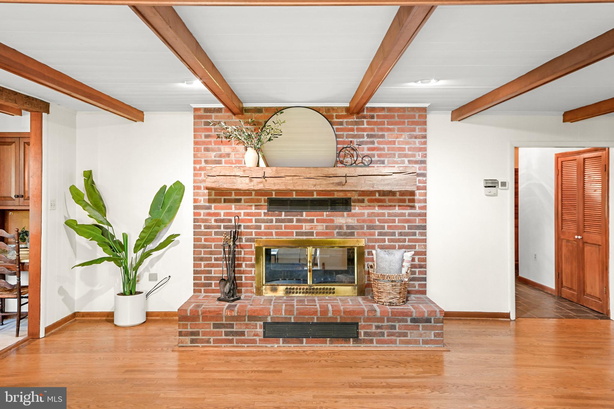 1321 Western Chapel Road New Windsor, MD 21776 - Photo 10 of 90 Double sided brick fireplace
