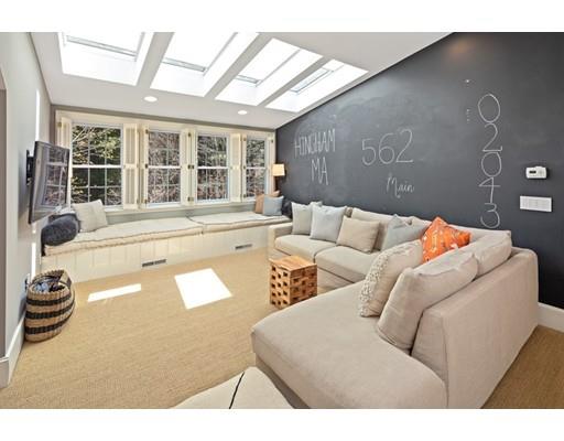562 Main Street Hingham, MA 02043 - Photo 24 of 30 a living room with furniture and a large window