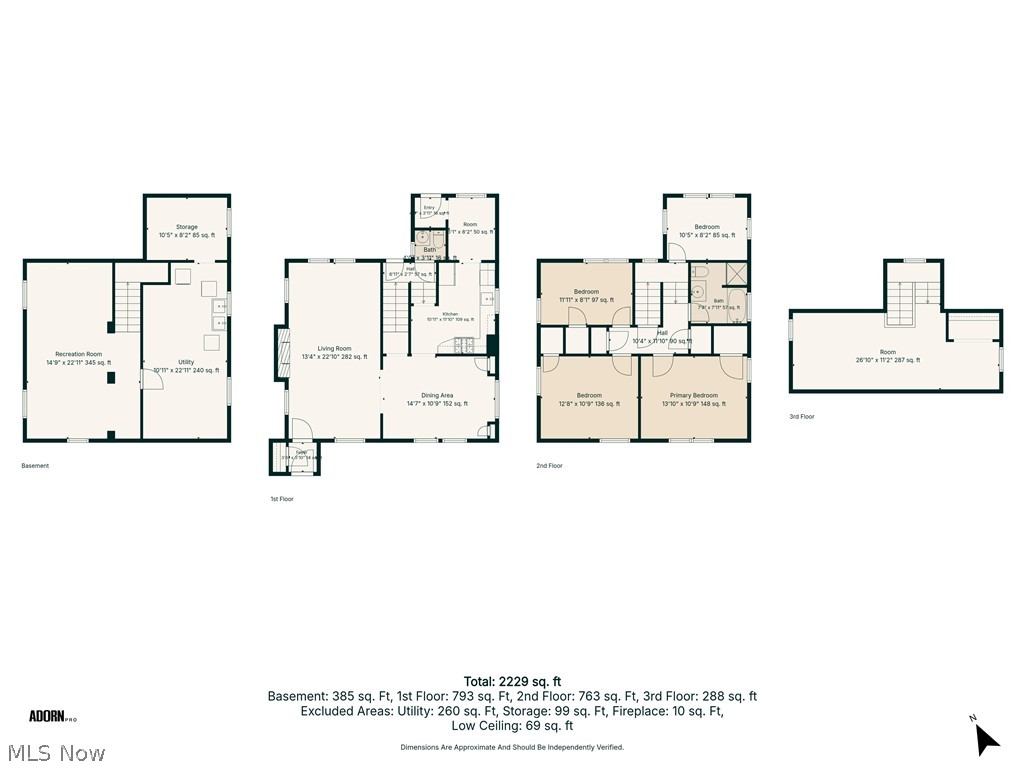 3511 Northcliffe Road Cleveland, OH 44118 - Photo 46 of 46 Floor plan