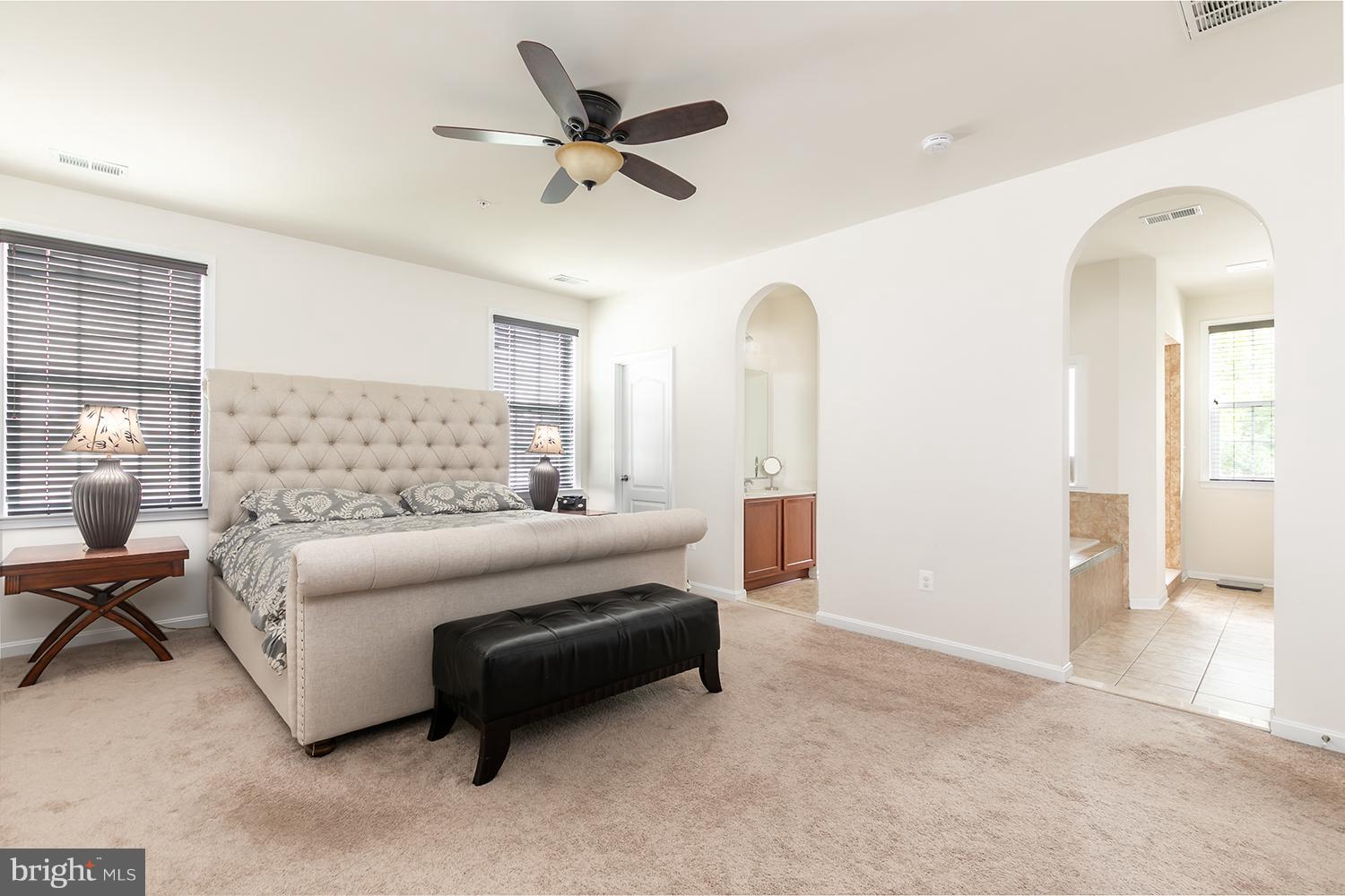 7036 Sand Cherry Way Clinton, MD 20735 - Photo 17 of 30 MASTER BEDROOM W/ CEILING FAN