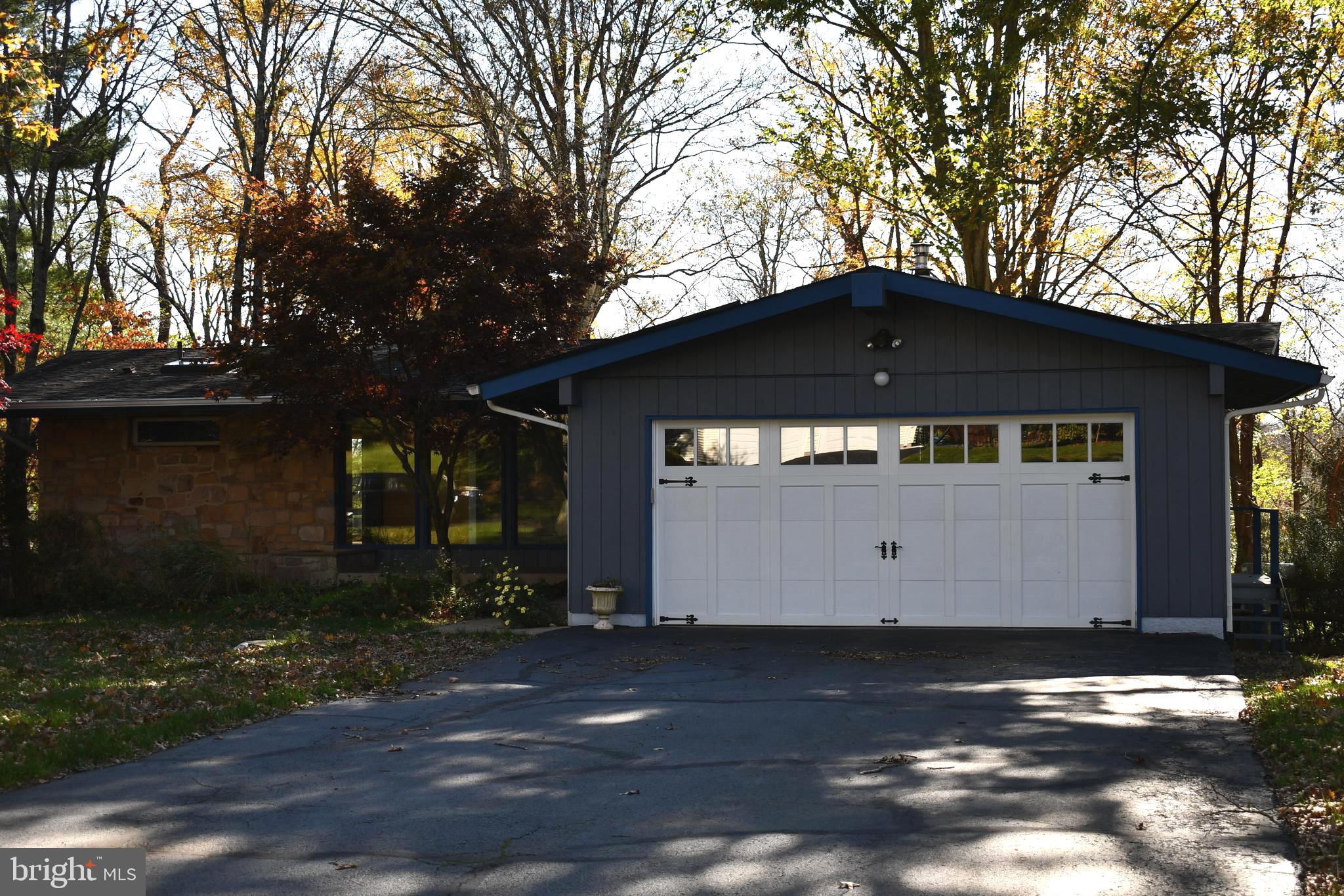 118 Bruce Road Washington Crossing, PA 18977 - Photo 2 of 20 Garage easily fits 2 cars - driveway fits 4