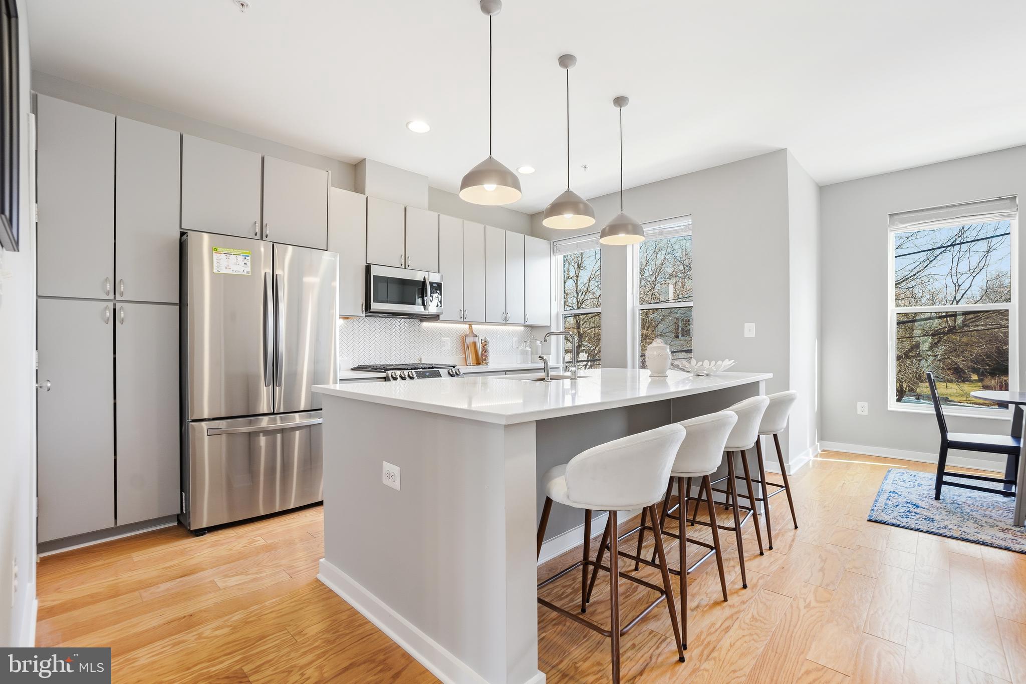 8012 Grove Street Silver Spring, MD 20910 - Photo 4 of 38 Impressive, State-of-the-Art Kitchen