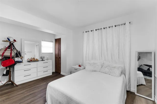 a view of a lush green space