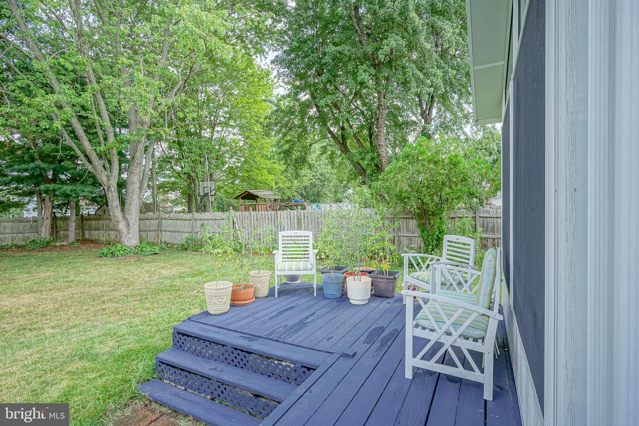 16 Scenic View Drive Sicklerville, NJ 08081 - Photo 32 of 38 a view of a backyard with sitting area