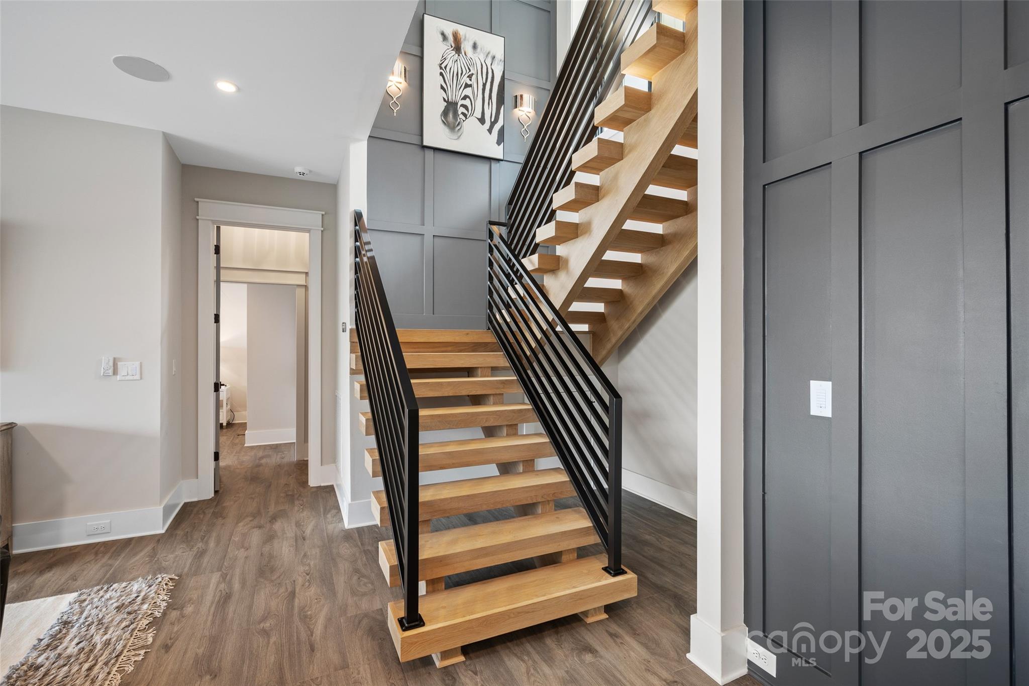 505 Kemp Road Mooresville, NC 28117 - Photo 20 of 38 a view of entryway with wooden floor