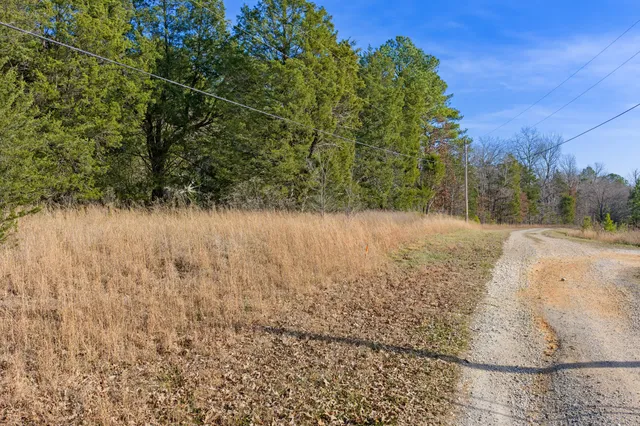 a view of a glass door
