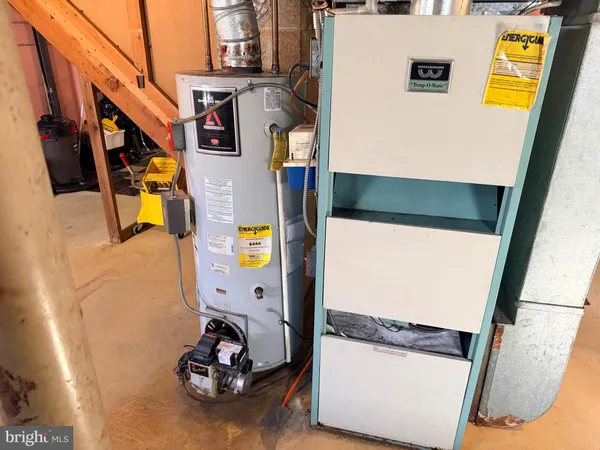 a view of water heater room