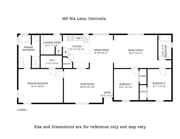 $140,000 | 169 Nix Lane, Centralia, WA 98531