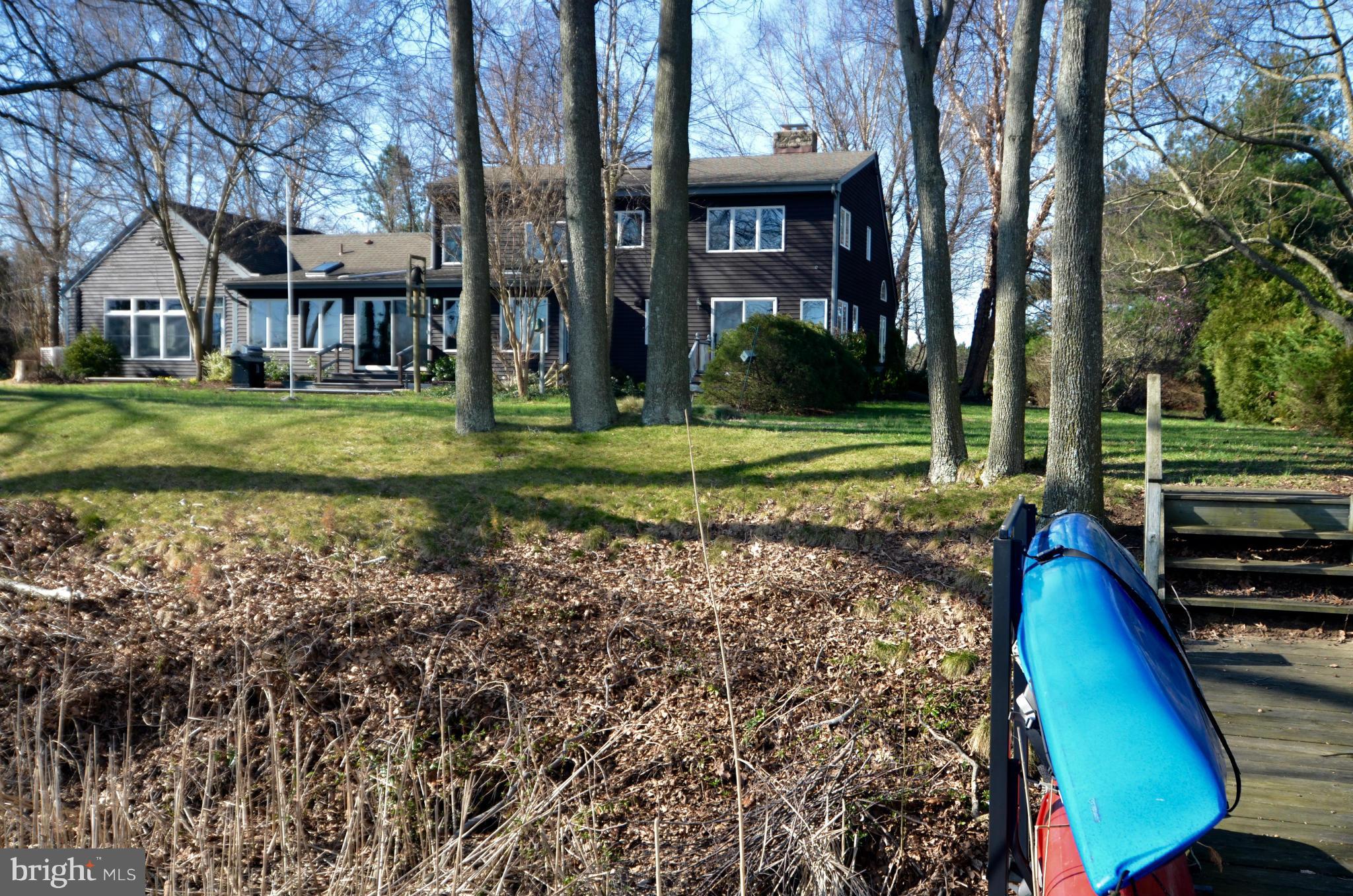 498 Pear Tree Point Road Chestertown, MD 21620 - Photo 11 of 30 View from the dock up to the home