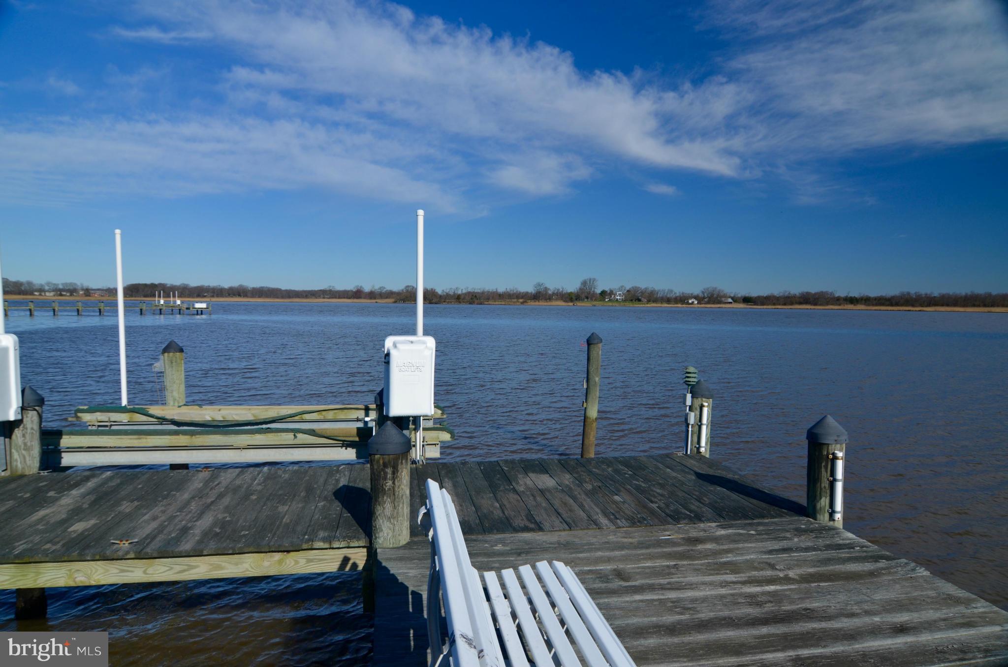 498 Pear Tree Point Road Chestertown, MD 21620 - Photo 10 of 30 Boat lifts on the dock