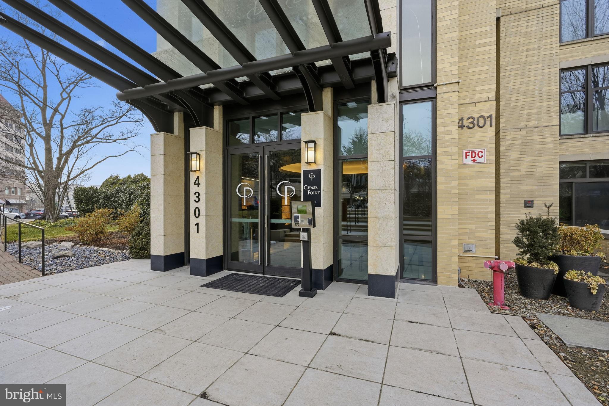 4301 Military Road Northwest, Unit 306 Washington, DC 20015 - Photo 2 of 22 Main Building Entrance