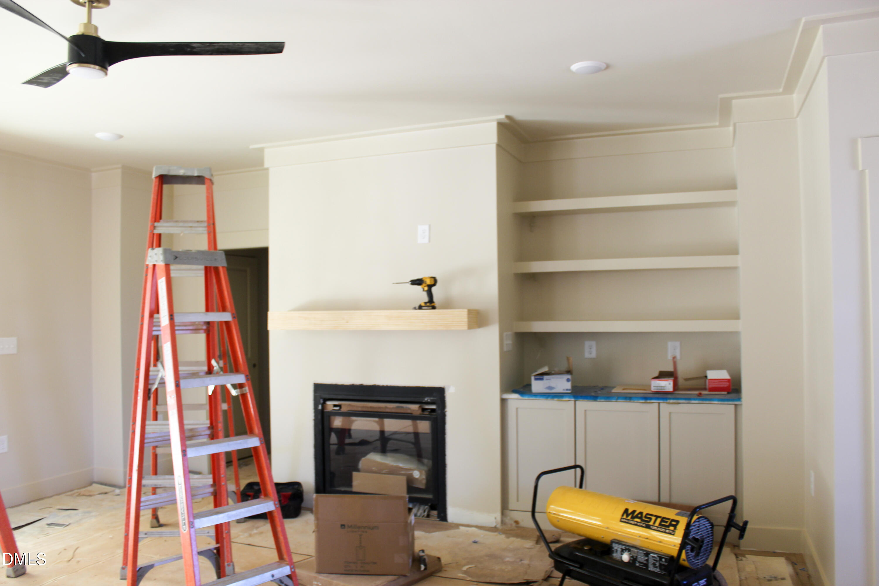 40 Stream Vw Way Spring Hope, NC 27882 - Photo 10 of 19 a living room with furniture and a fireplace