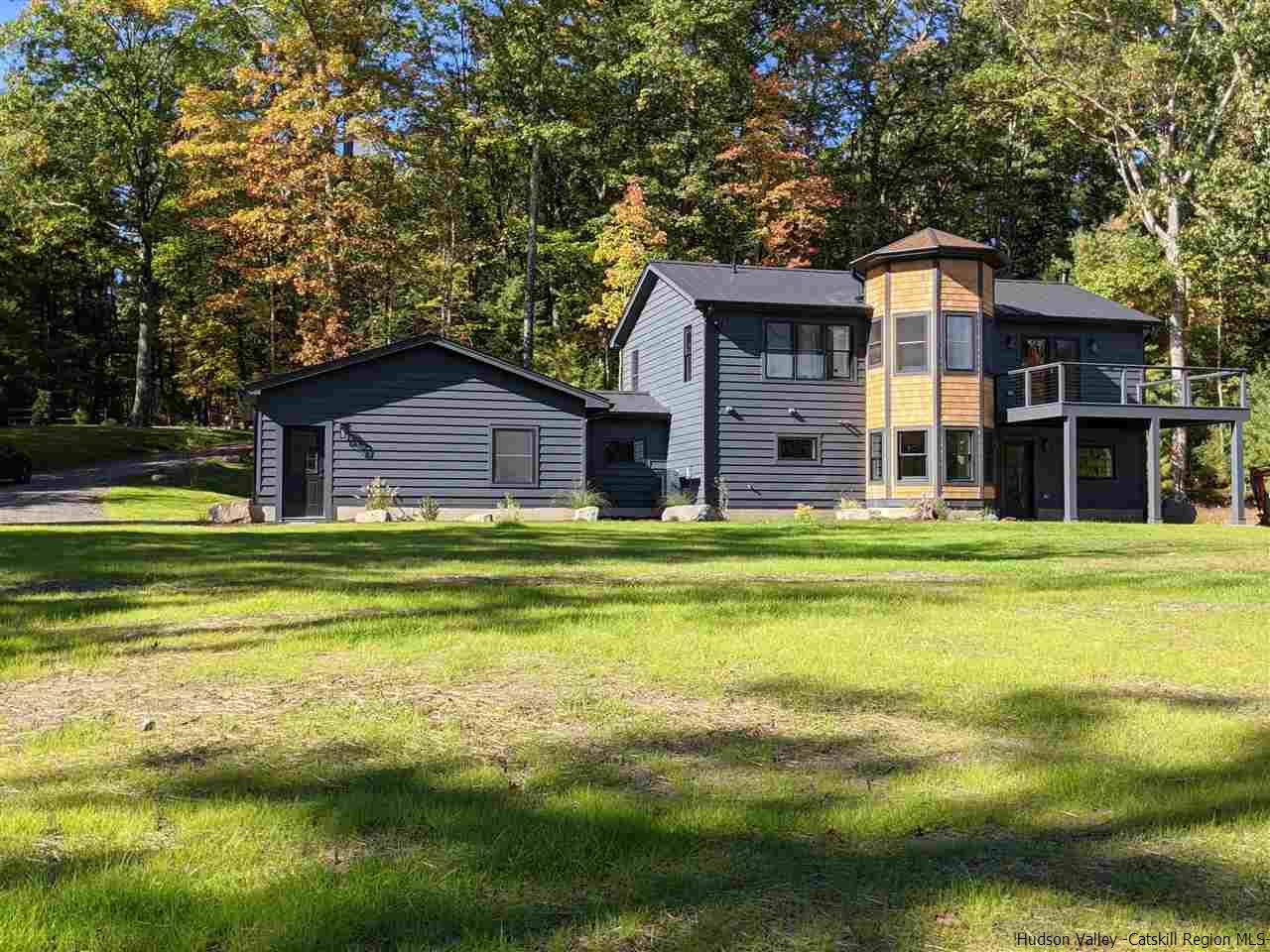 238 Chestnut Hill Road Stone Ridge, NY 12484 - Photo 4 of 35 a front view of house with yard and green space