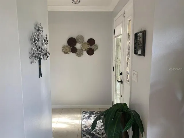 a view of a entryway