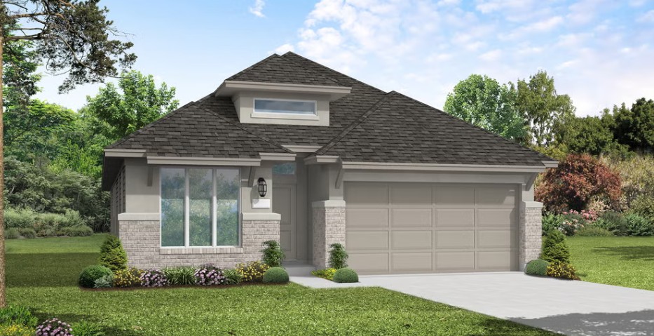 1145 Flying Cloud Trail Georgetown, TX 78628 - Photo 1 of 9 Gaines C2 Elevation - Representative Photo