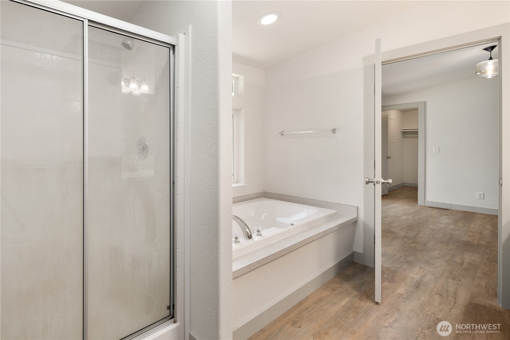 408 South Saylor Road Camano Island, WA 98282 - Photo 17 of 38 a bathroom with a tub and shower