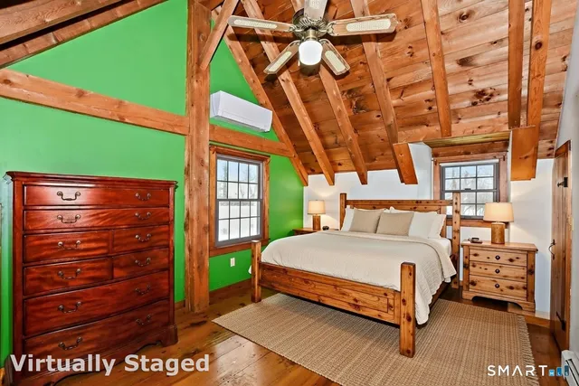 a view of a house with a door and a window