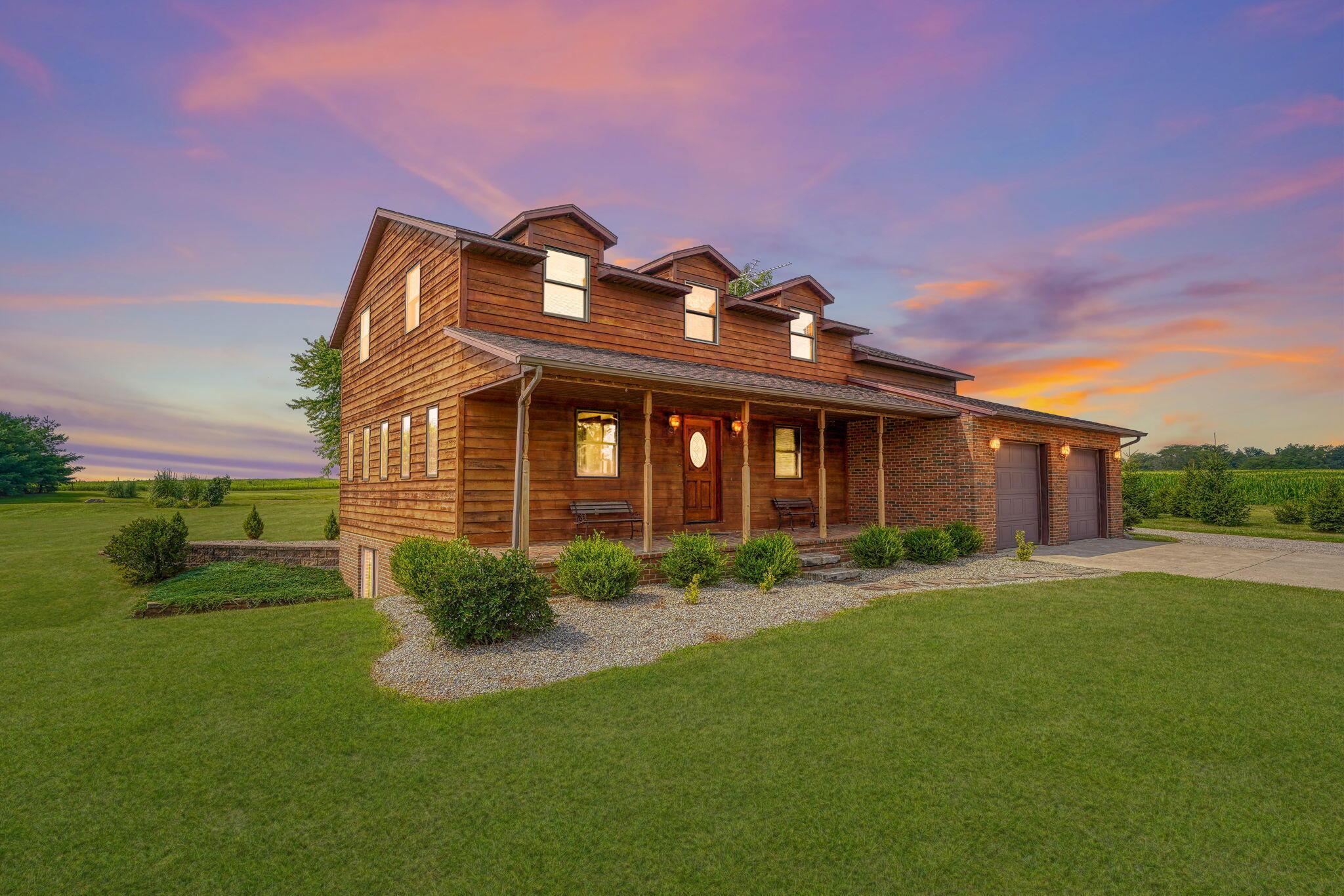 26609 Morris Salem Road Virtual Twilight