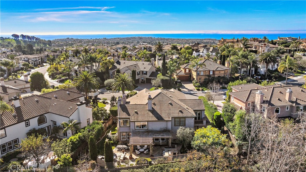 18 Asilomar Road Laguna Niguel, CA 92677 - Photo 46 of 46 Aerial of the Home to the Pacific Ocean