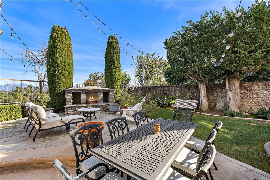 18 Asilomar Road Laguna Niguel, CA 92677 - Photo 5 of 46 Outdoor Fireplace and Sitting Area