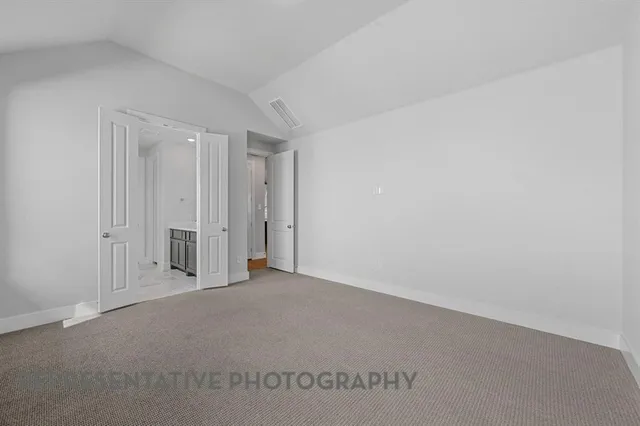 a view of empty room