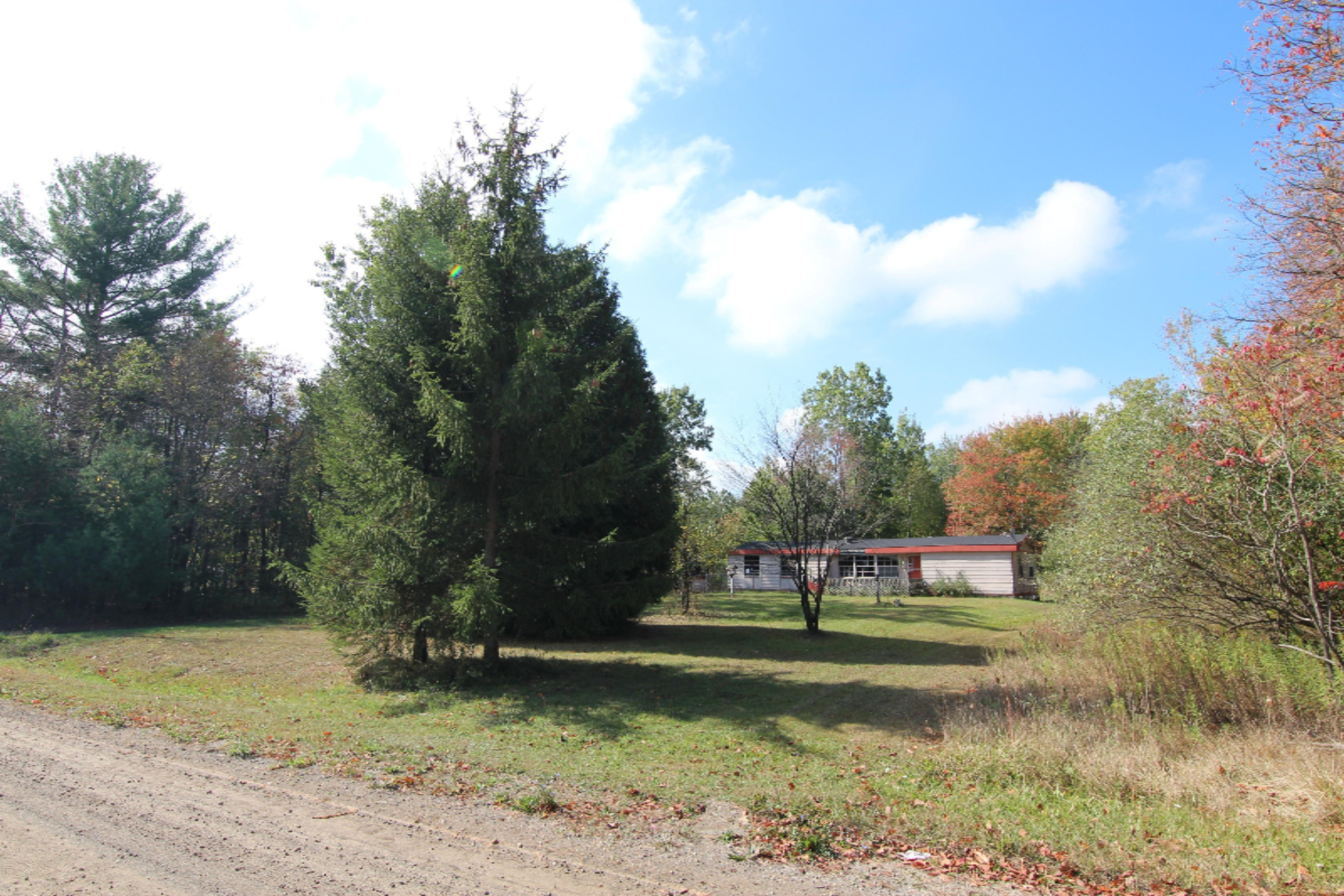 5983 Rollenhagen Road Ravenna, MI 49451 - Photo 4 of 10 House and Clearing From Road