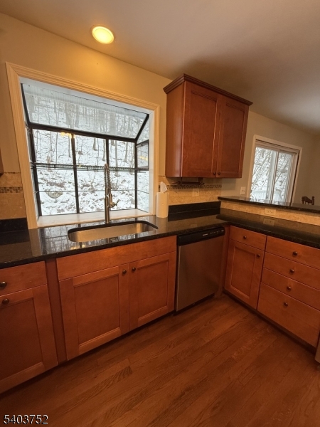118 Statesville Quarry Road Lafayette, NJ 07848 - Photo 5 of 19 a large kitchen with stainless steel appliances granite countertop a sink a stove a counter space and cabinets