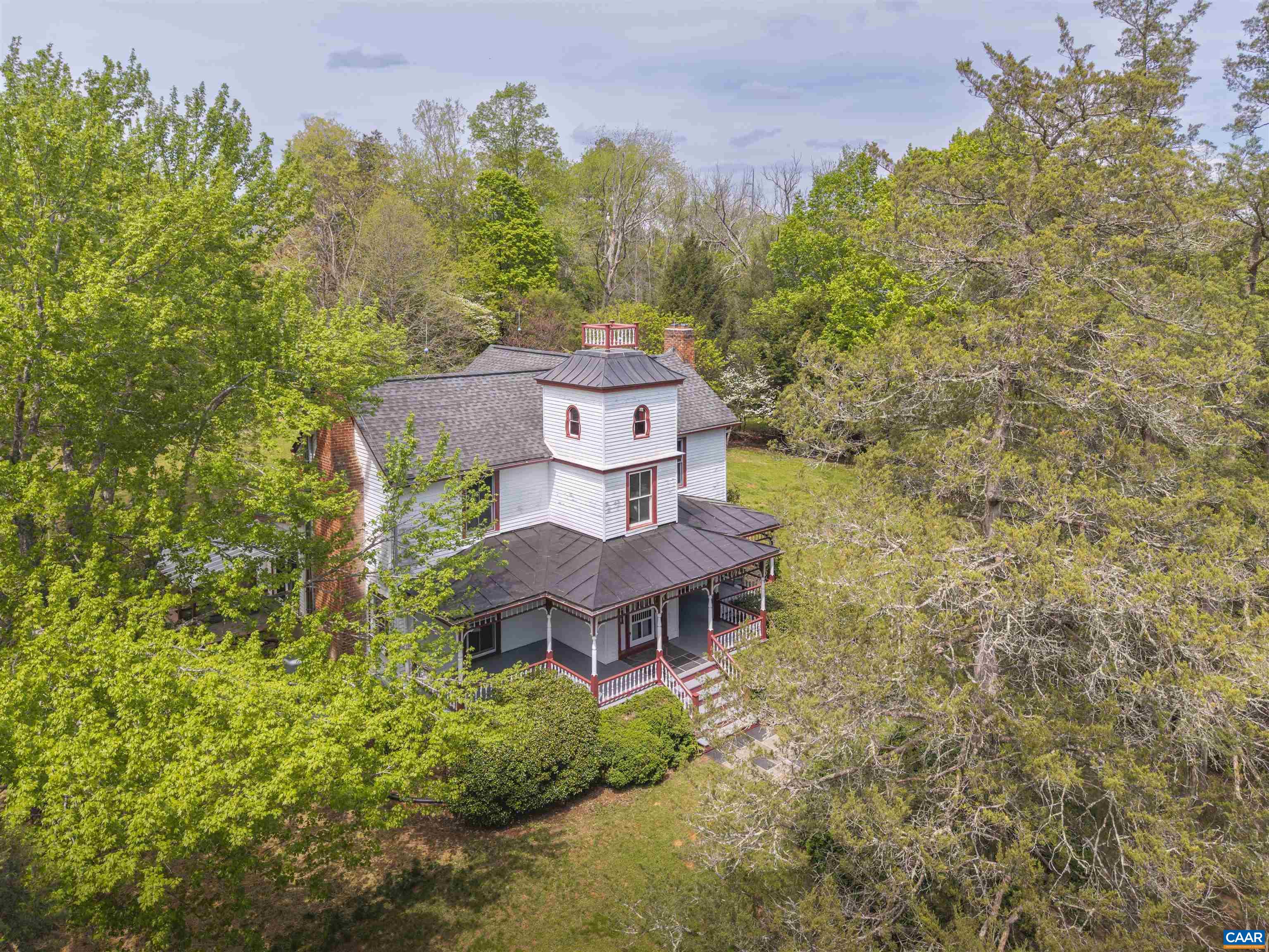 1888 Craigs Store Road Afton, VA 22920 - Photo 2 of 73 an aerial view of a house with a yard