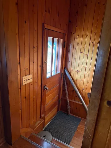 a view of an entryway