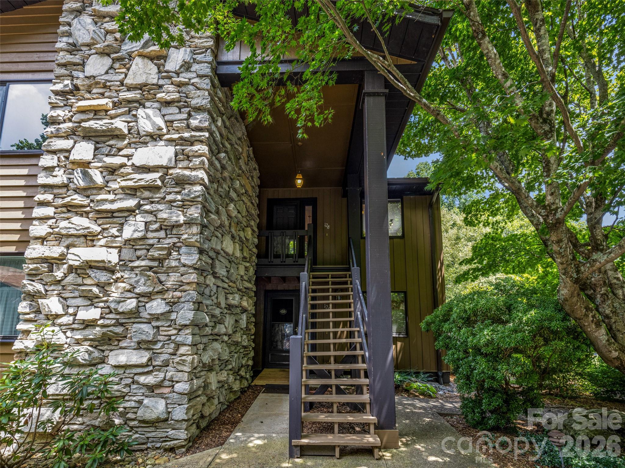 128 Country Ridge Road Hendersonville, NC 28739 - Photo 3 of 48 a view of pathway