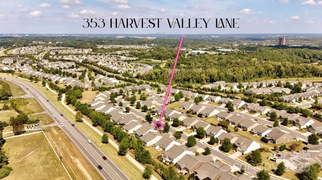 a view of a city with patio