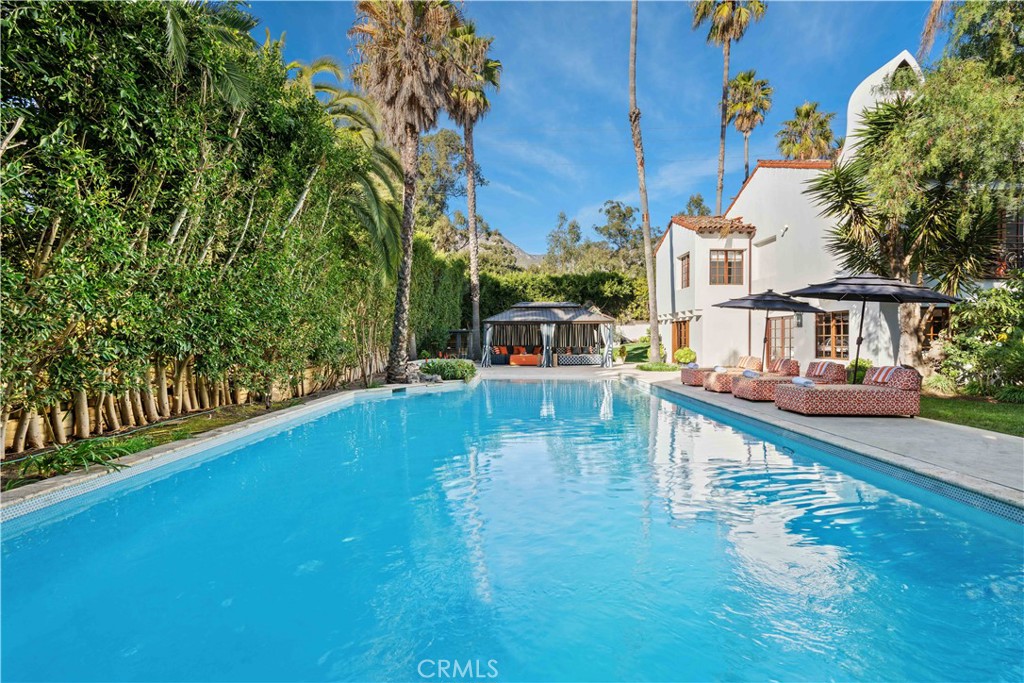2347 East Valley Road Montecito, CA 93108 - Photo 37 of 43 a view of a balcony with lake