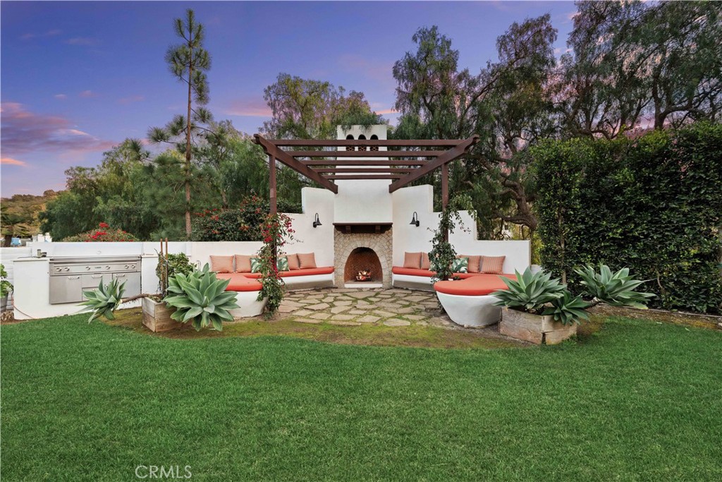 2347 East Valley Road Montecito, CA 93108 - Photo 8 of 43 a view of a house with a garden