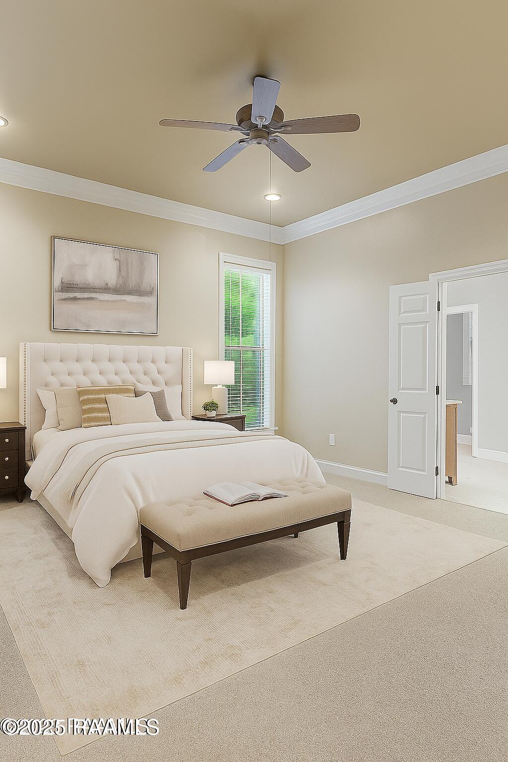 100 Carrollton Circle Lafayette, LA 70503 - Photo 25 of 48 20251104_0917_Neutral Walls Bedroom_remi