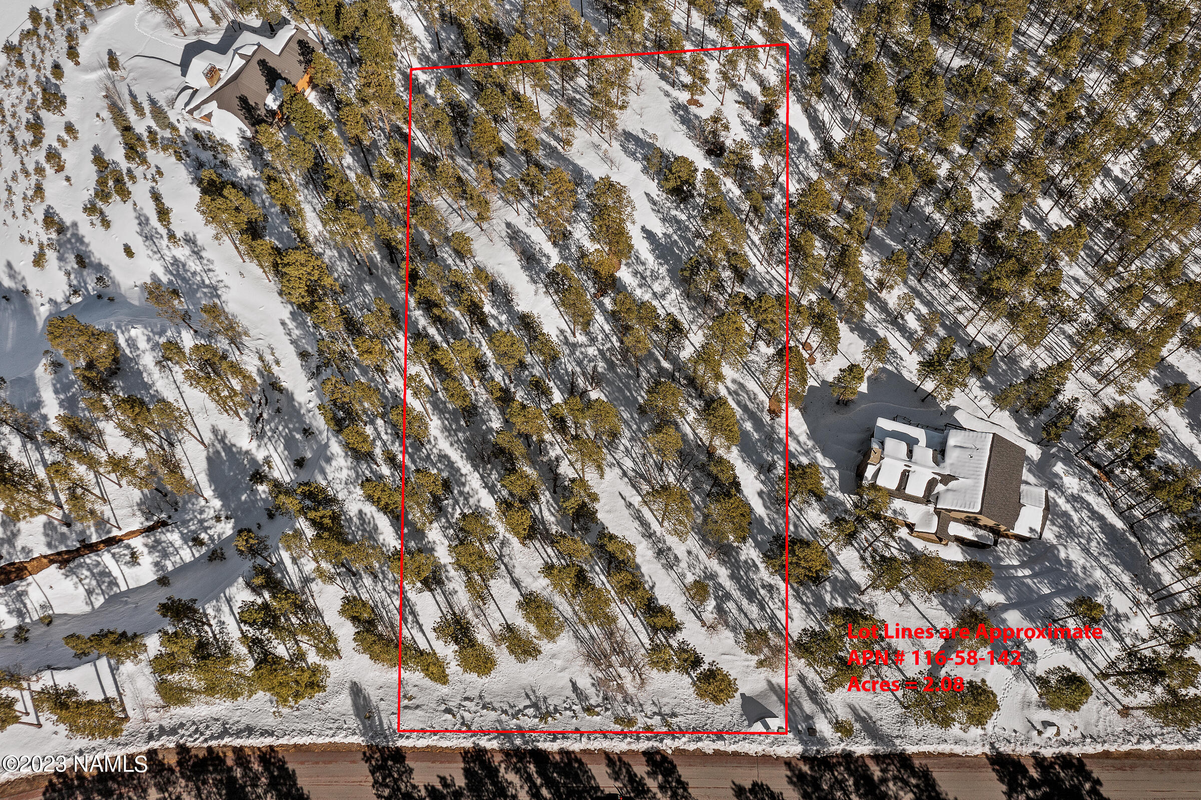 2.08 acre parcel