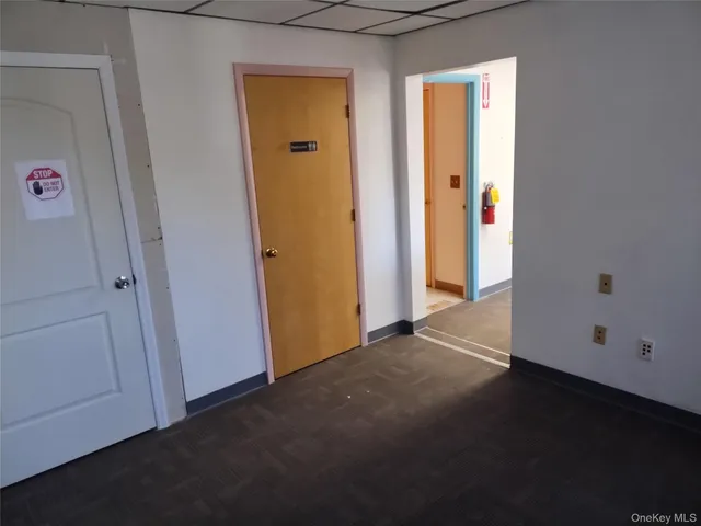 a view of empty room