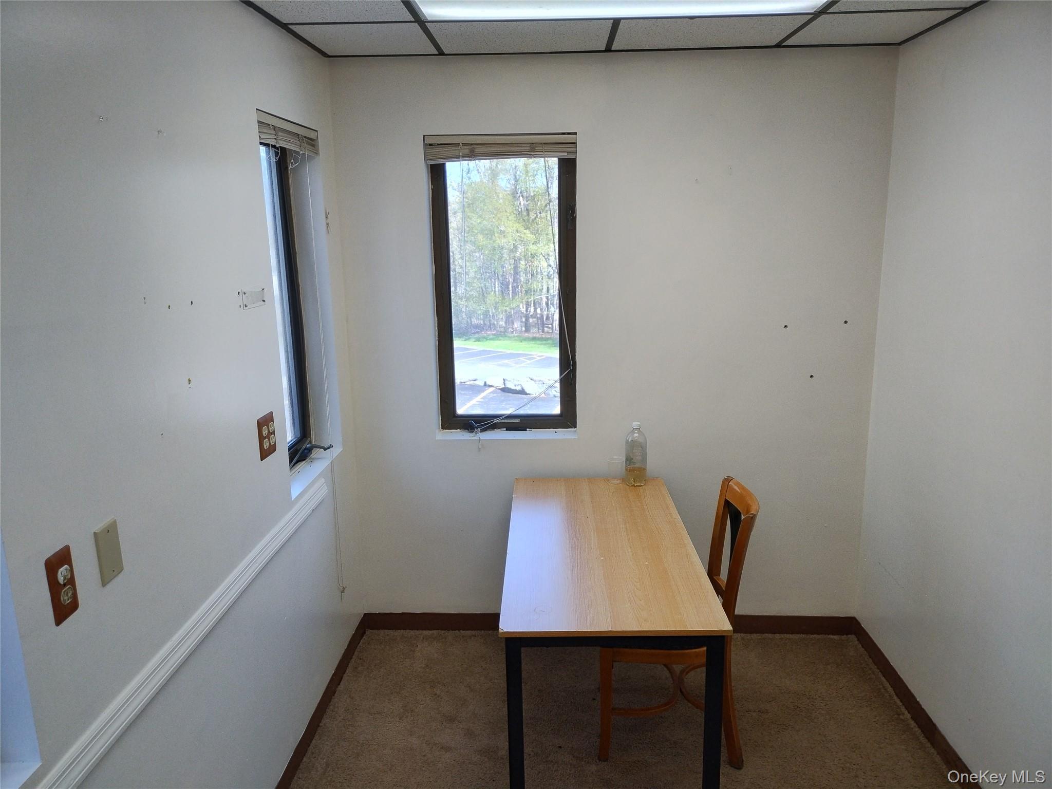 39 Old Monticello Road Liberty, NY 12754 - Photo 19 of 21 a view of a workspace with furniture and a window