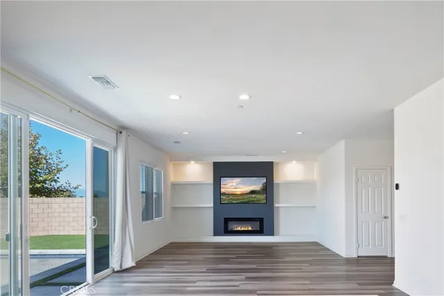 a view of a living room