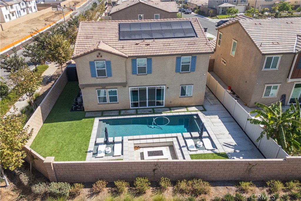 9605 Bonsai Lane Riverside, CA 92508 - Photo 36 of 41 aerial view of a house with a yard
