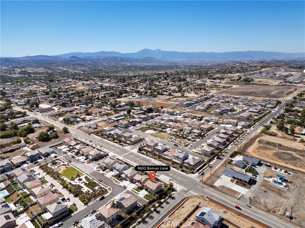 9605 Bonsai Lane Riverside, CA 92508 - Photo 40 of 41 an aerial view of residential houses with outdoor space