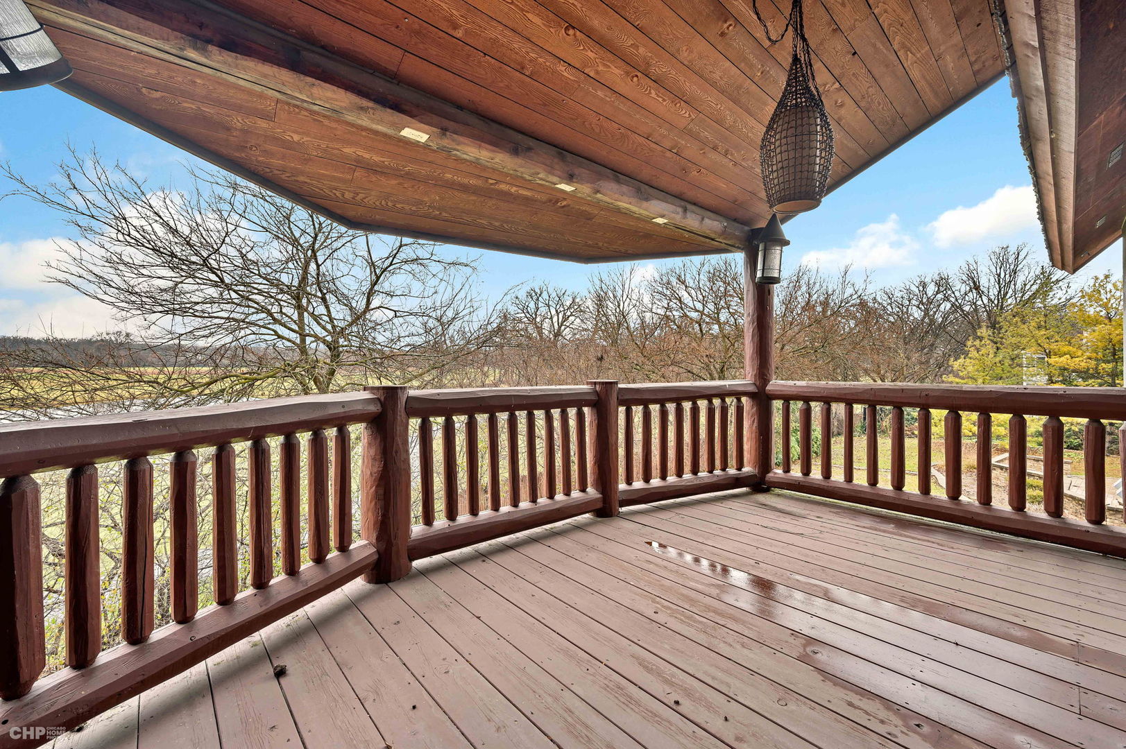 1 Maros Lane Olympia Fields, IL 60461 - Photo 27 of 50 a view of balcony with wooden floor