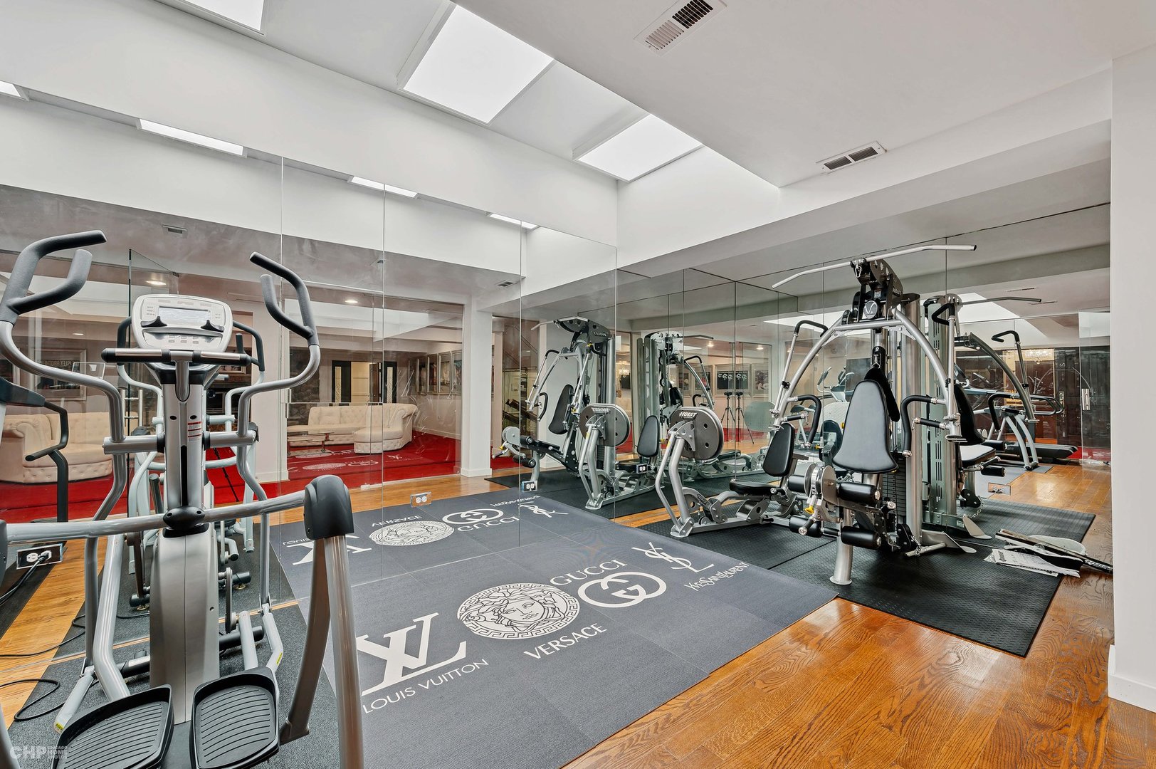 1 Maros Lane Olympia Fields, IL 60461 - Photo 38 of 50 a view of a room with gym equipment