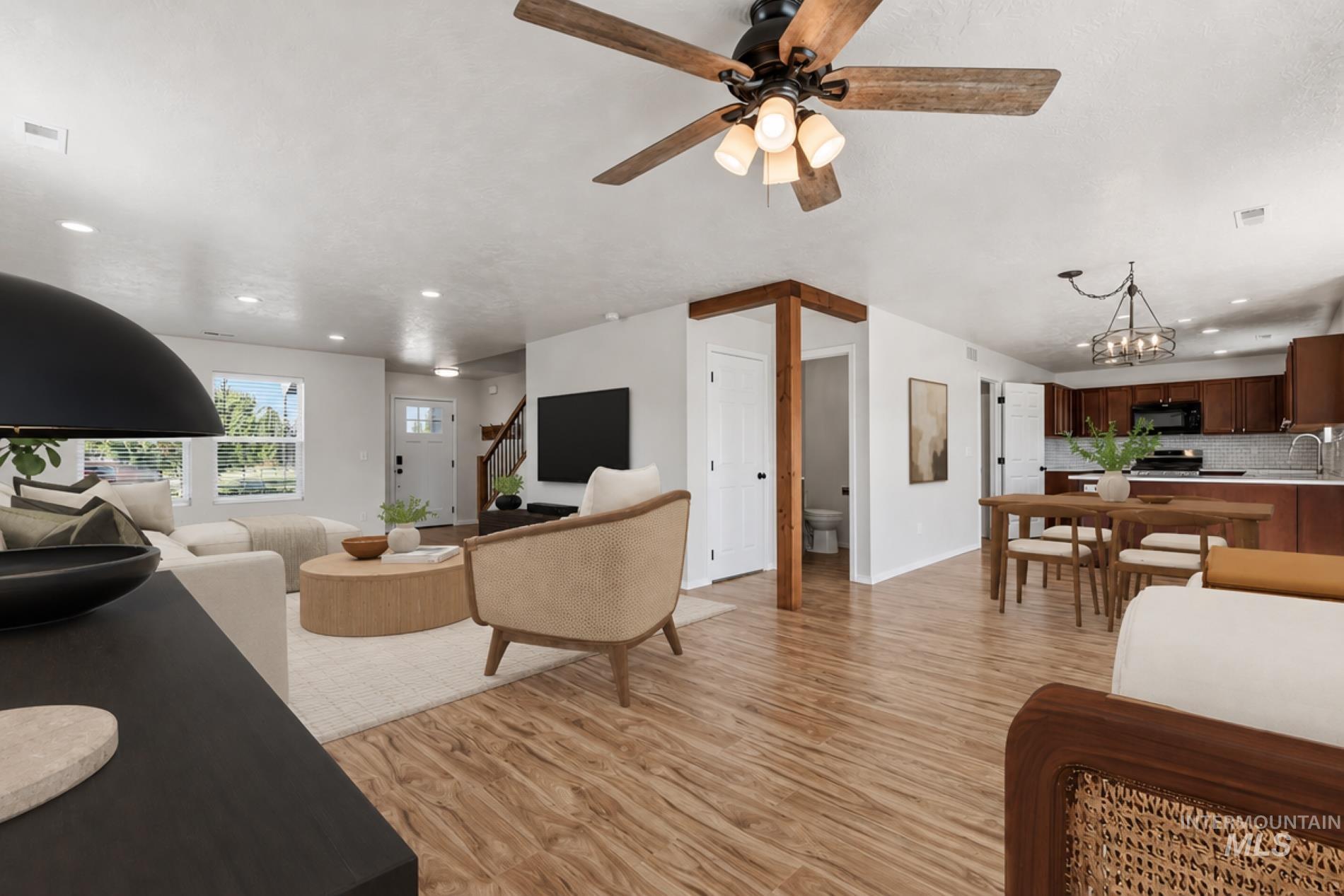 12310 West Hidden Point Drive Star, ID 83669 - Photo 26 of 48 Virtually staged living room to show furniture placement