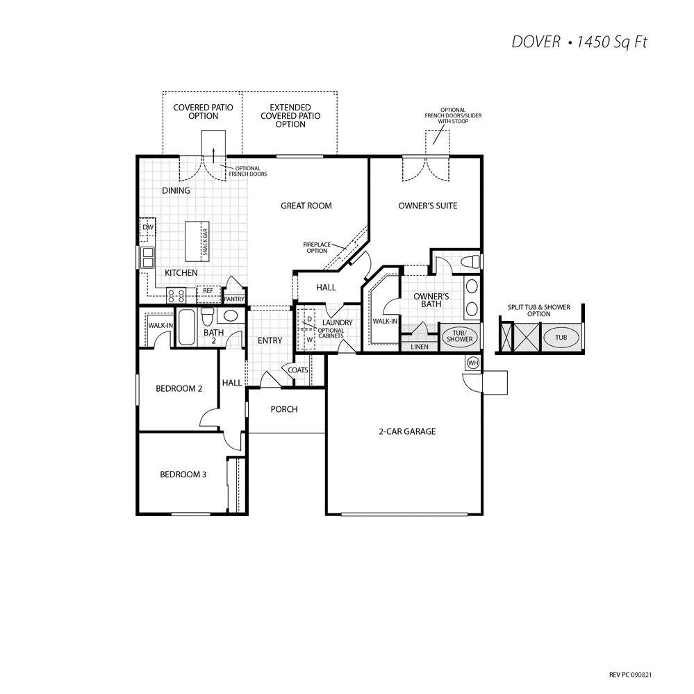 Undisclosed Address Delano, CA 93215 - Photo 2 of 2 a picture of a floor plan