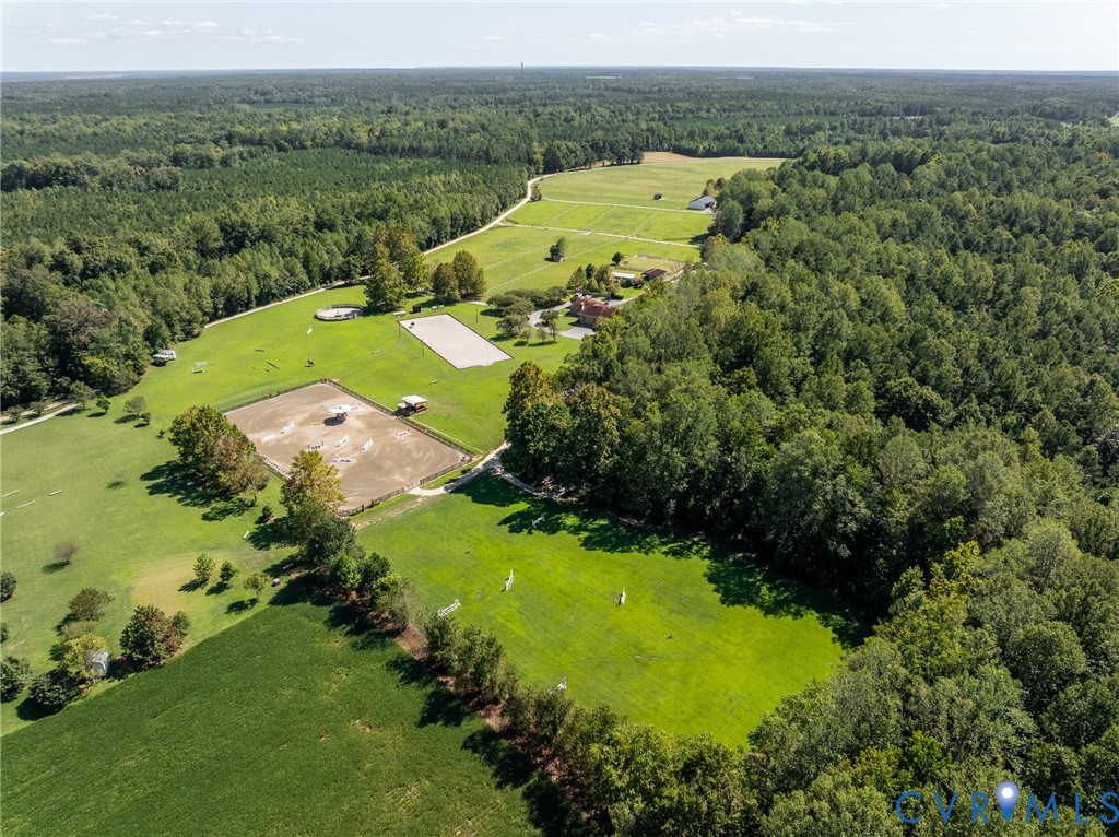 639 Sandy Point Road West Point, VA 23181 - Photo 2 of 45 An aerial perspective showcases the scale, privacy