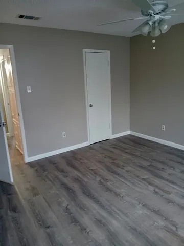 wooden floor in an empty room