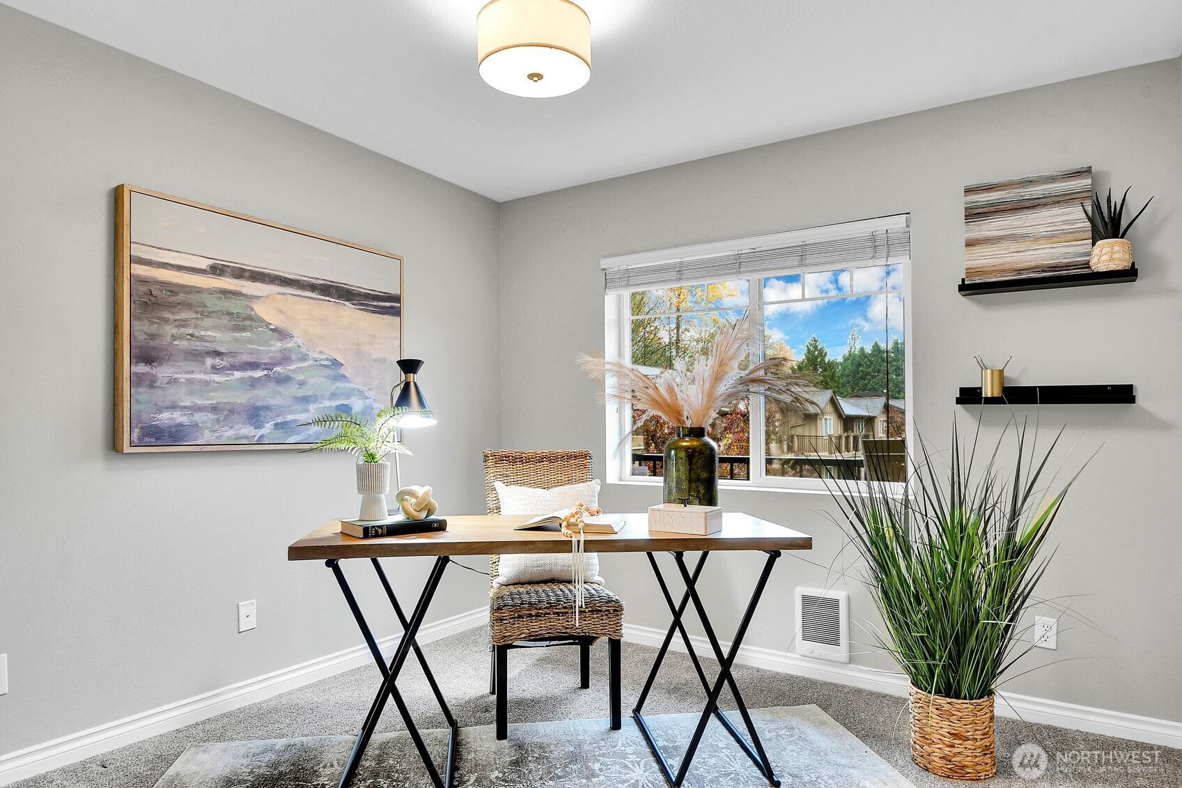 18930 Bothell Everett Highway, Unit F305 Bothell, WA 98012 - Photo 14 of 20 a dining room with furniture and window